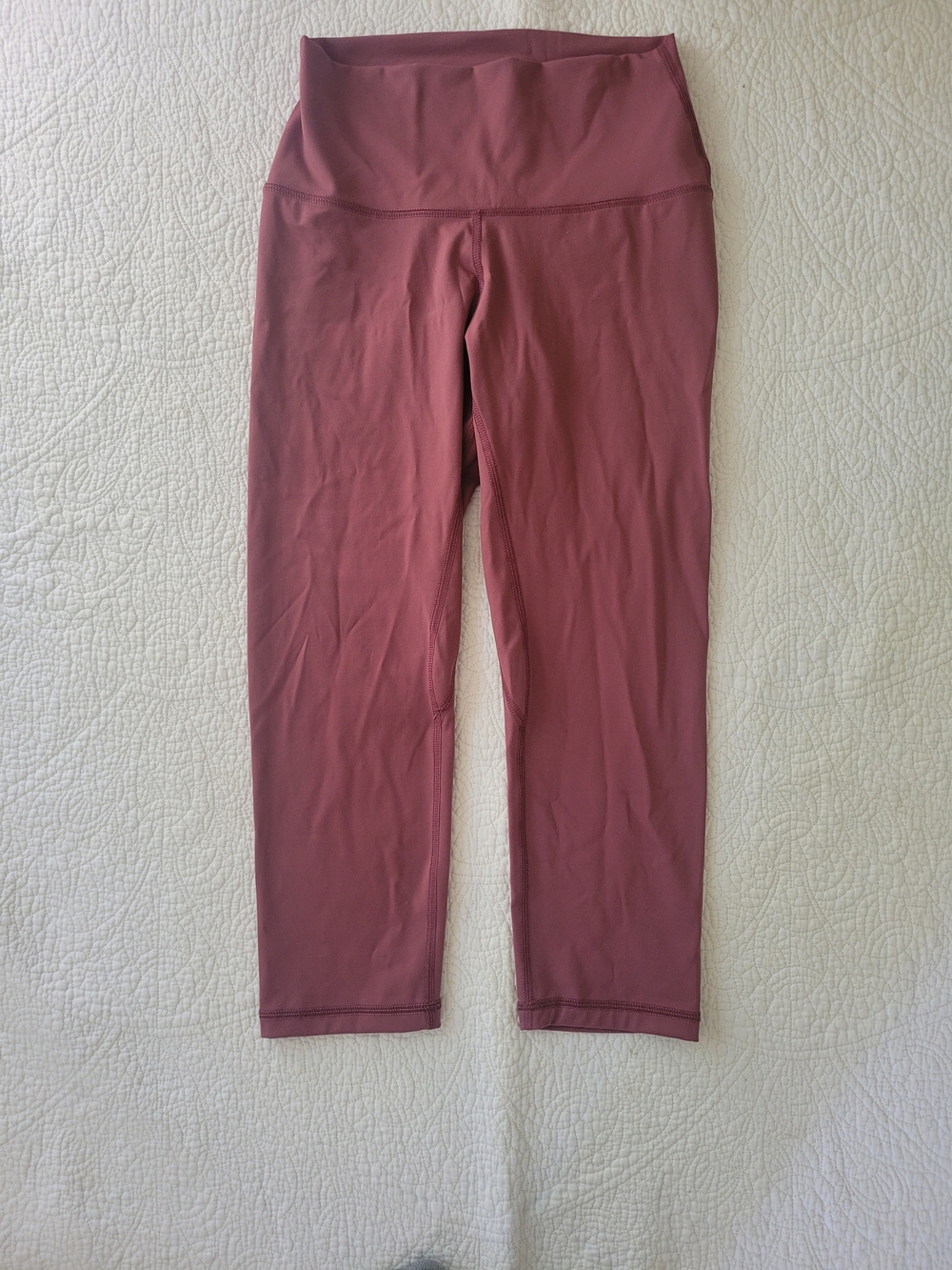 Lululemon Align Crop *21" Misty Merlot
